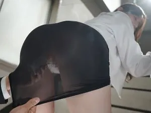 Asian babe gets dildoed